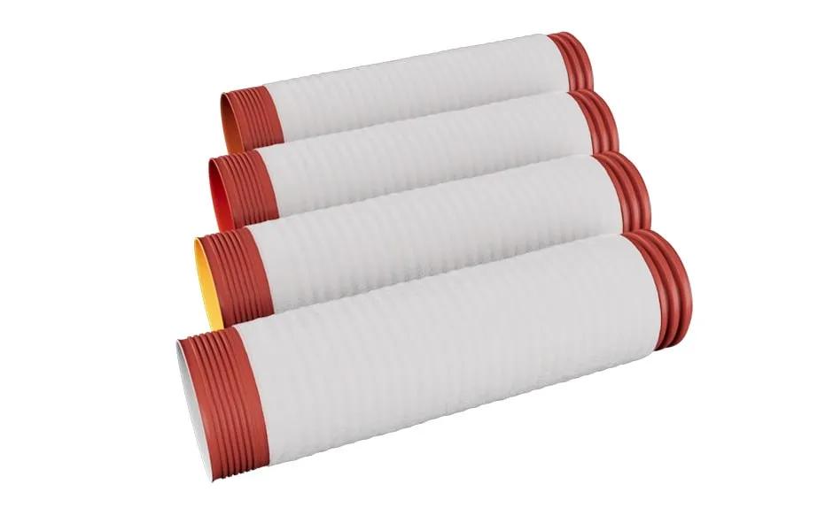 Дренажные трубы в геоткани 